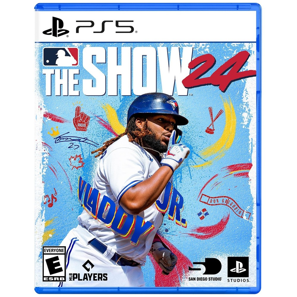 MLB The Show 24 PS5 PlayStation 5 Video Game Baseball Vladimir Guerrero Jr New